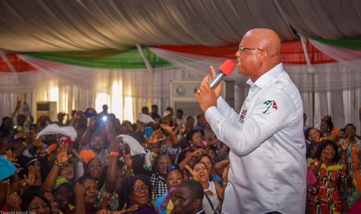 SIX GOVERNORSHIP CANDIDATES AND 13 POLITICAL PARTIES CONGRATULATE PASTOR UMO ENO, DESCRIBE VICTORY AS GENUINE WILL OF A'IBOM PEOPLE