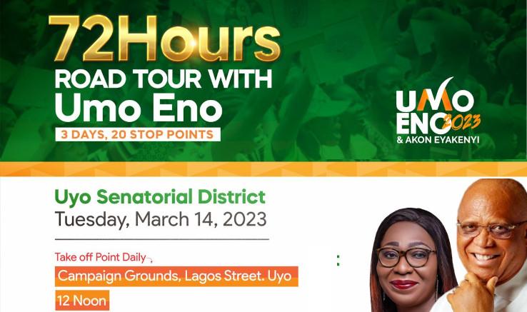 72 Hours Road Tour with Pastor Umo Eno - Day 1
